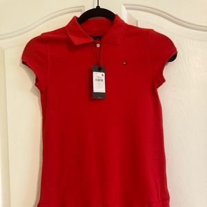 Girls Tommy Hilfiger Shirt Dress sz 8 NWT